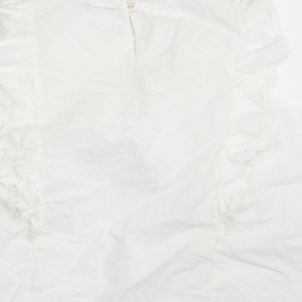 George Womens White   Basic Blouse One Size