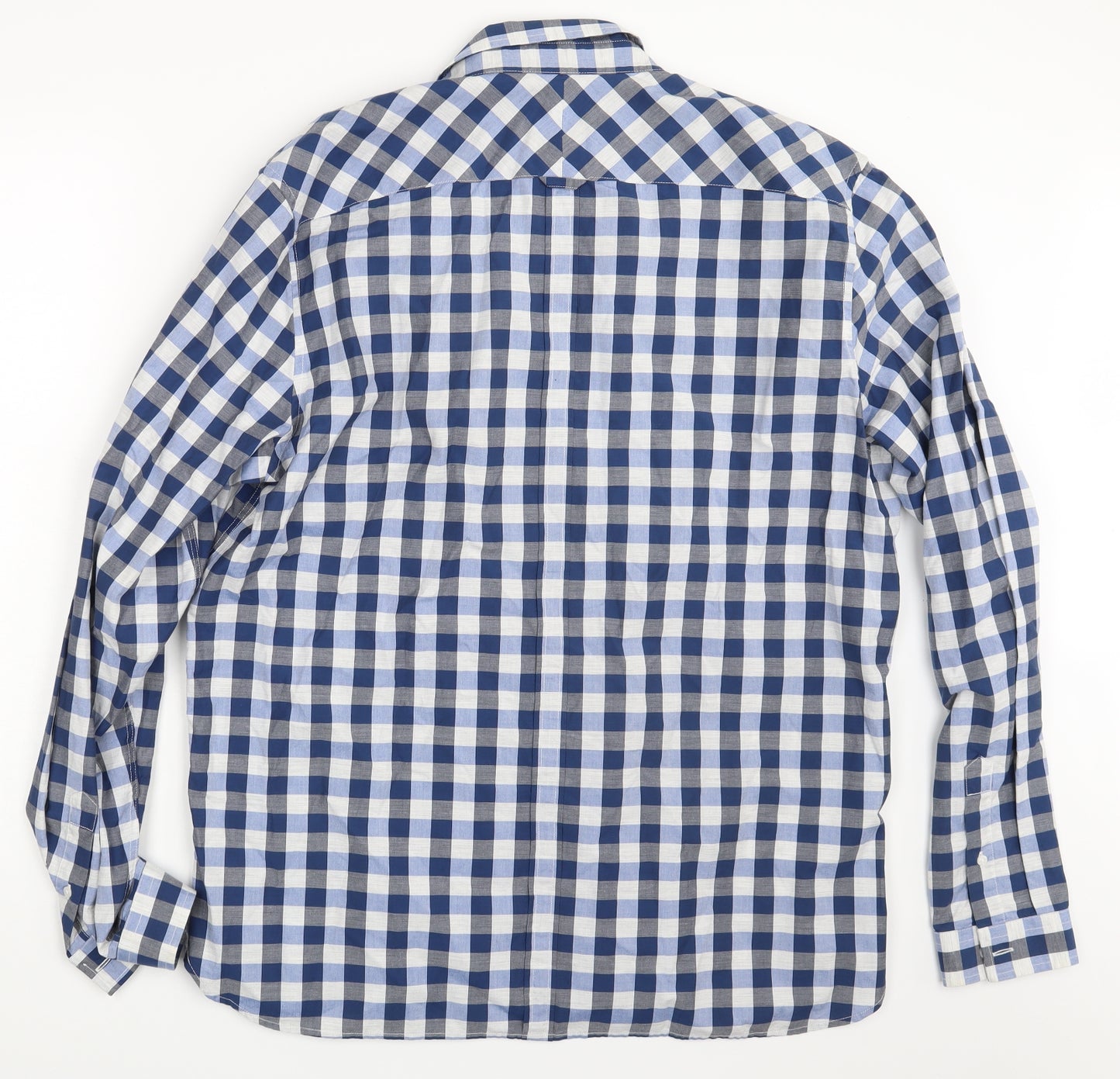 Fred Perry  Mens Multicoloured Check   Button-Up Size XL