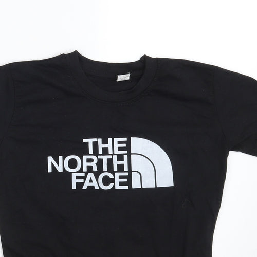 The North Face Girls Black   Basic T-Shirt Size S