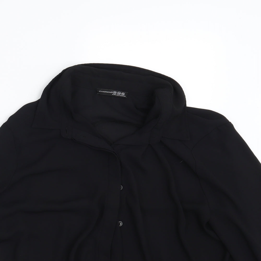 Atmosphere Womens Black   Basic Button-Up Size 20