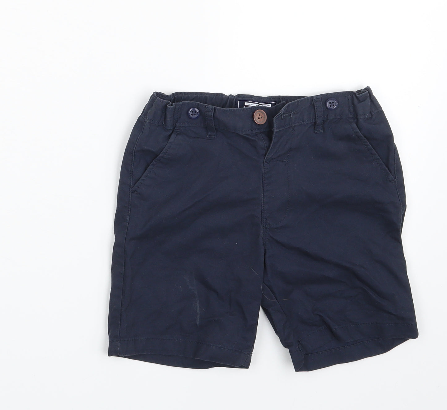 NEXT Boys Blue   Chino Shorts Size 6-7 Years - Waist 22in