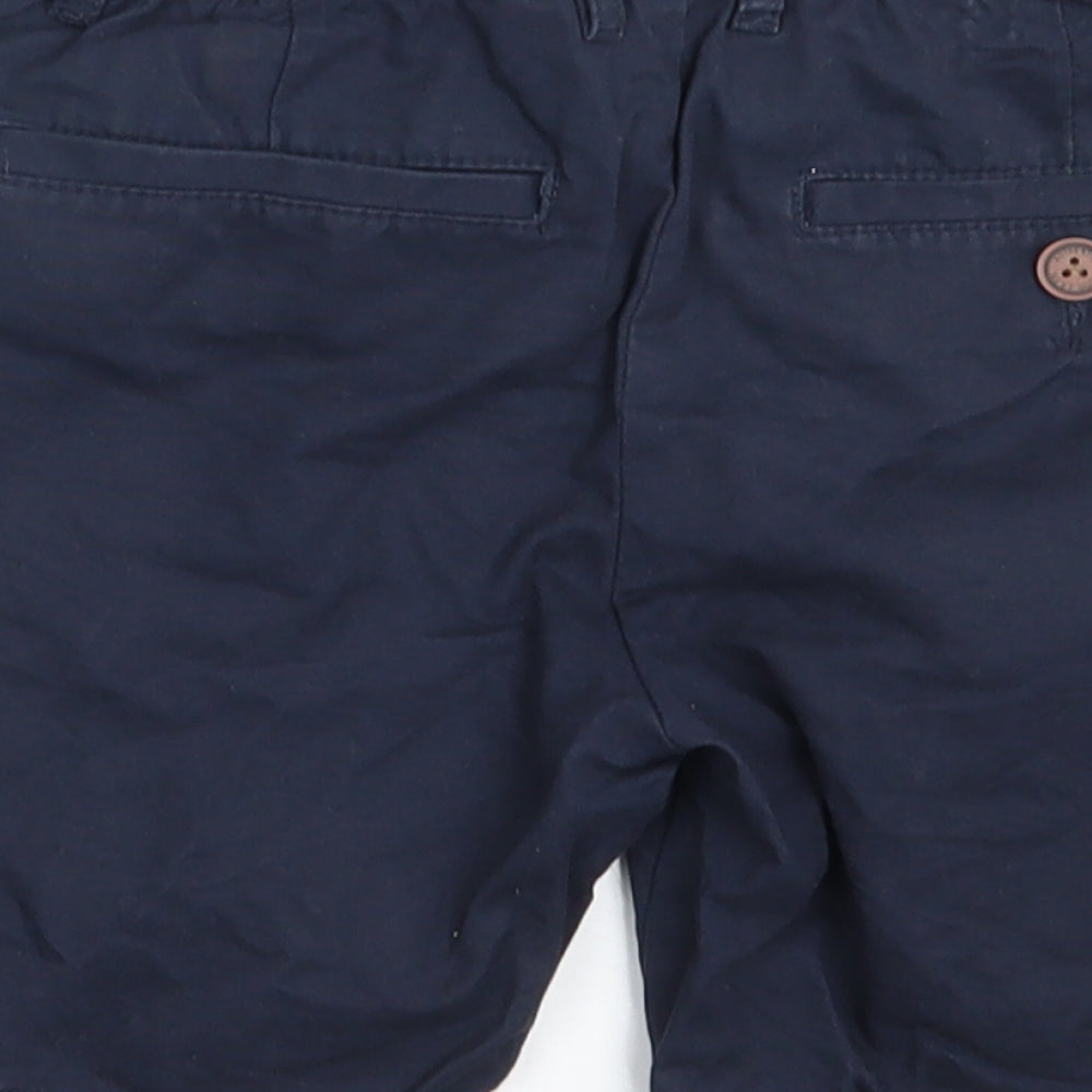 NEXT Boys Blue   Chino Shorts Size 6-7 Years - Waist 22in