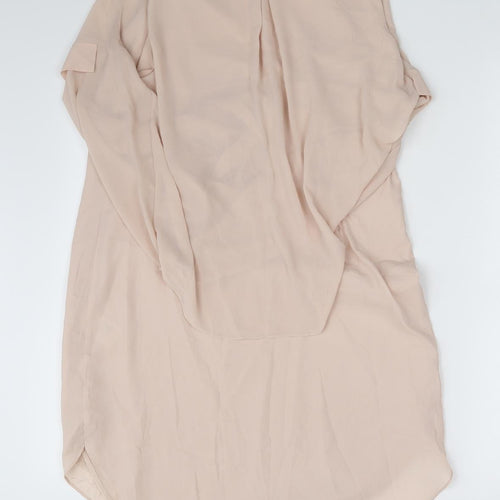 H&M Womens Pink   Basic Blouse Size 10