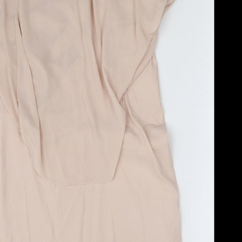 H&M Womens Pink   Basic Blouse Size 10