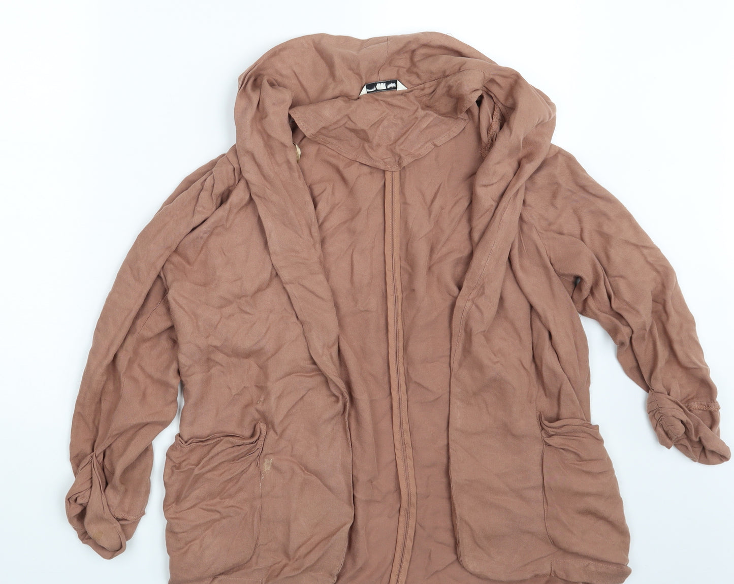 New Look Womens Brown   Cardigan Jumper Size 14