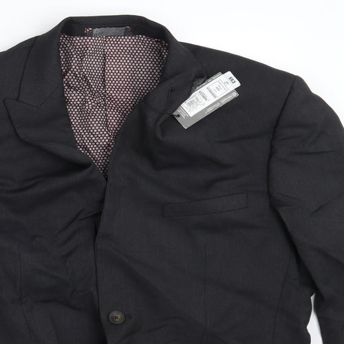 M&S Mens Grey   Jacket Suit Jacket Size XL