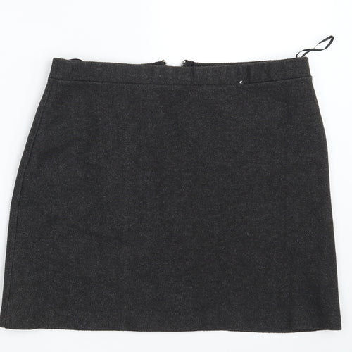 TU Womens Grey   Mini Skirt Size 12