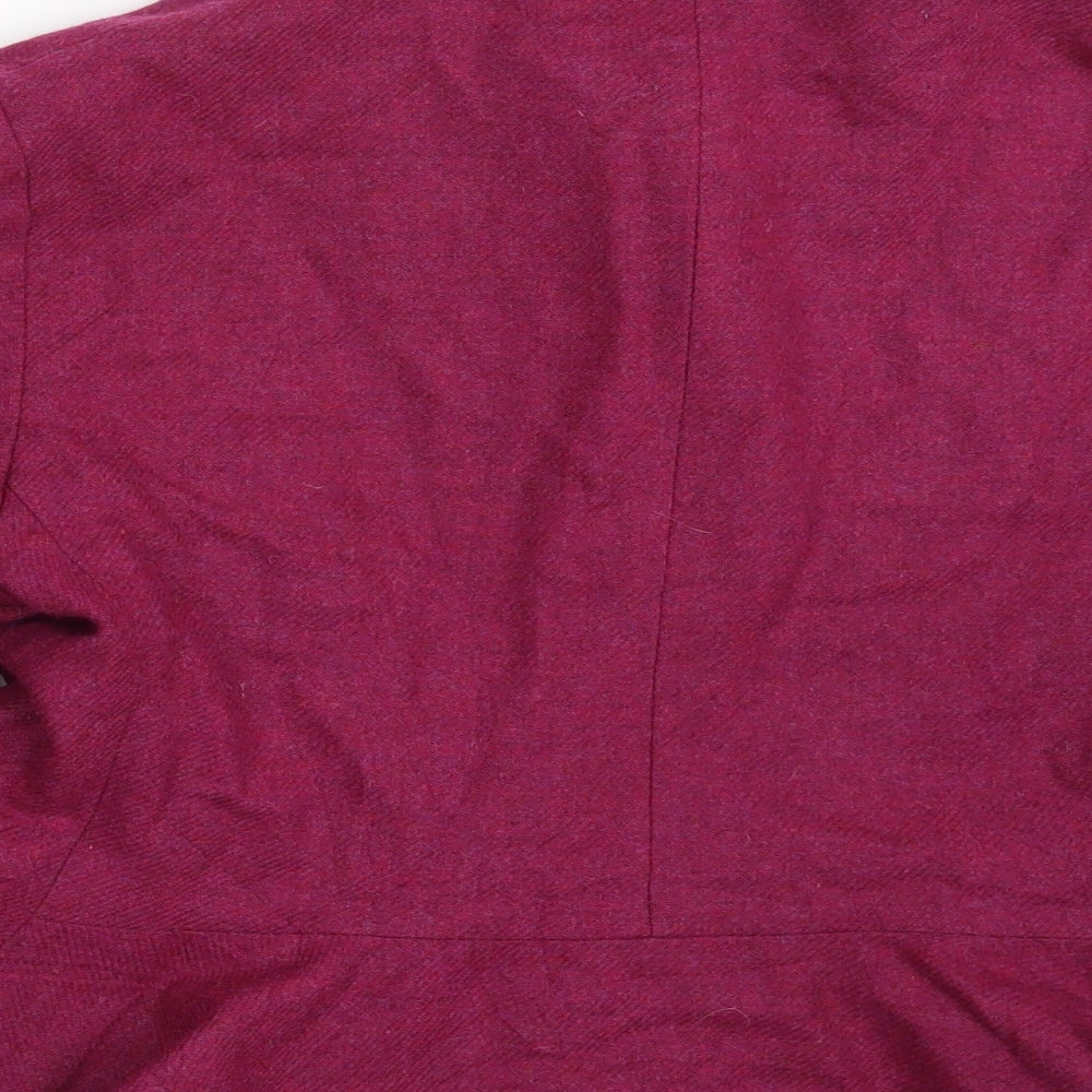 Patra Womens Purple   Jacket Blazer Size 10