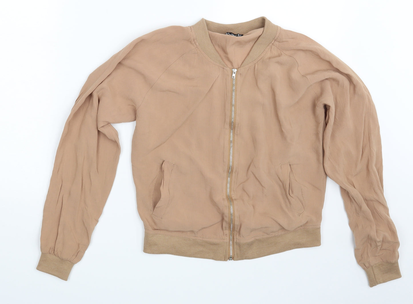 Select Womens Brown   Jacket  Size 8