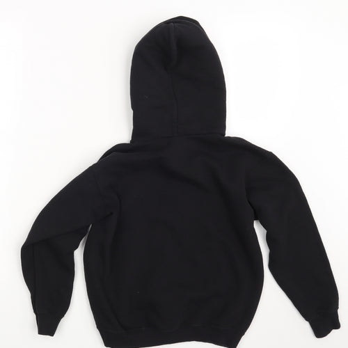 Fruit of the Loom Girls Black   Pullover Hoodie Size 9-10 Years