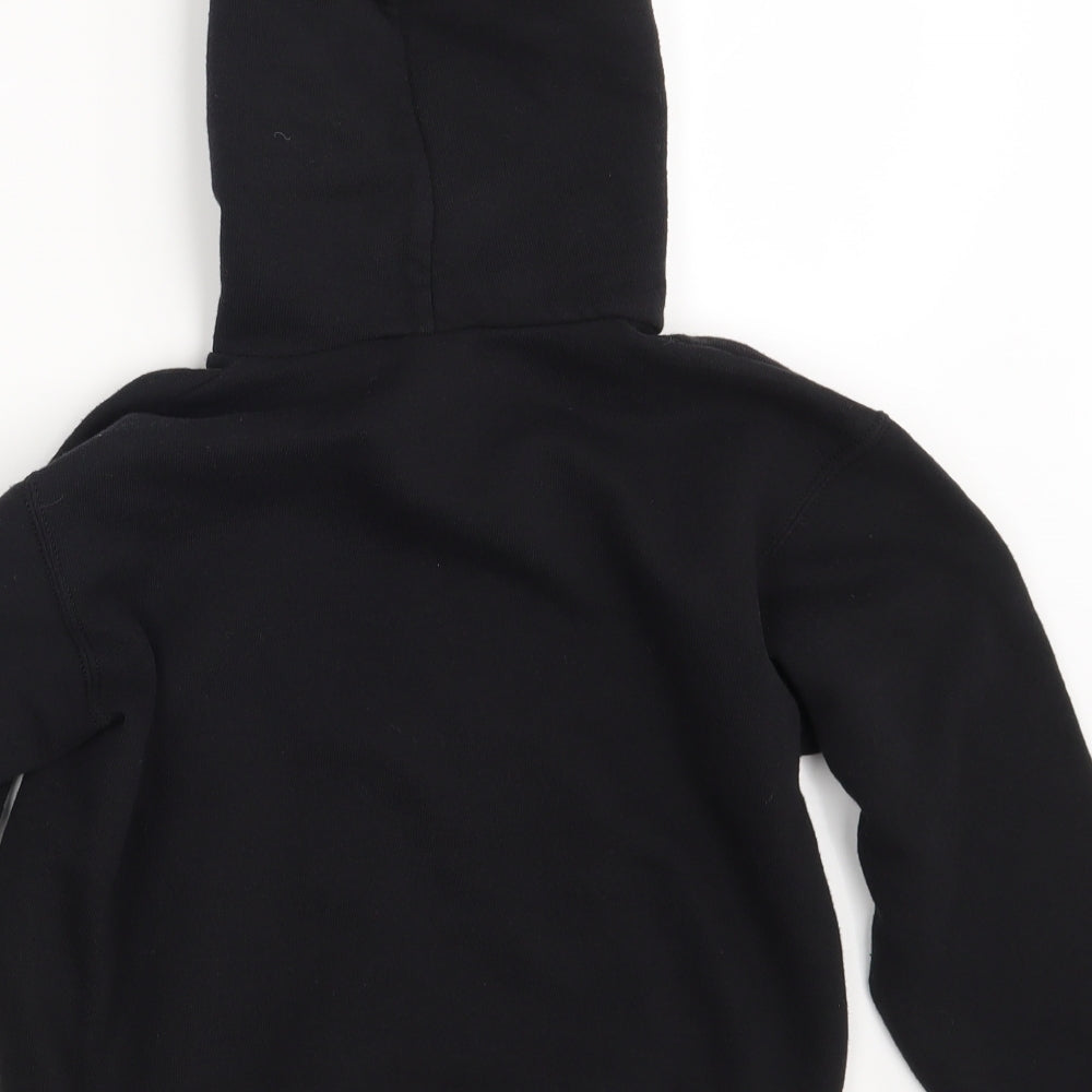 Fruit of the Loom Girls Black   Pullover Hoodie Size 9-10 Years
