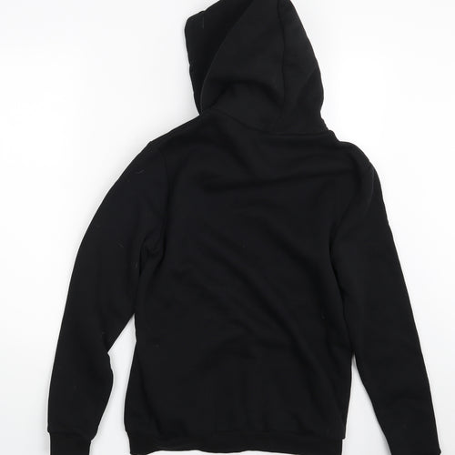 Boohoo Mens Black   Pullover Hoodie Size S