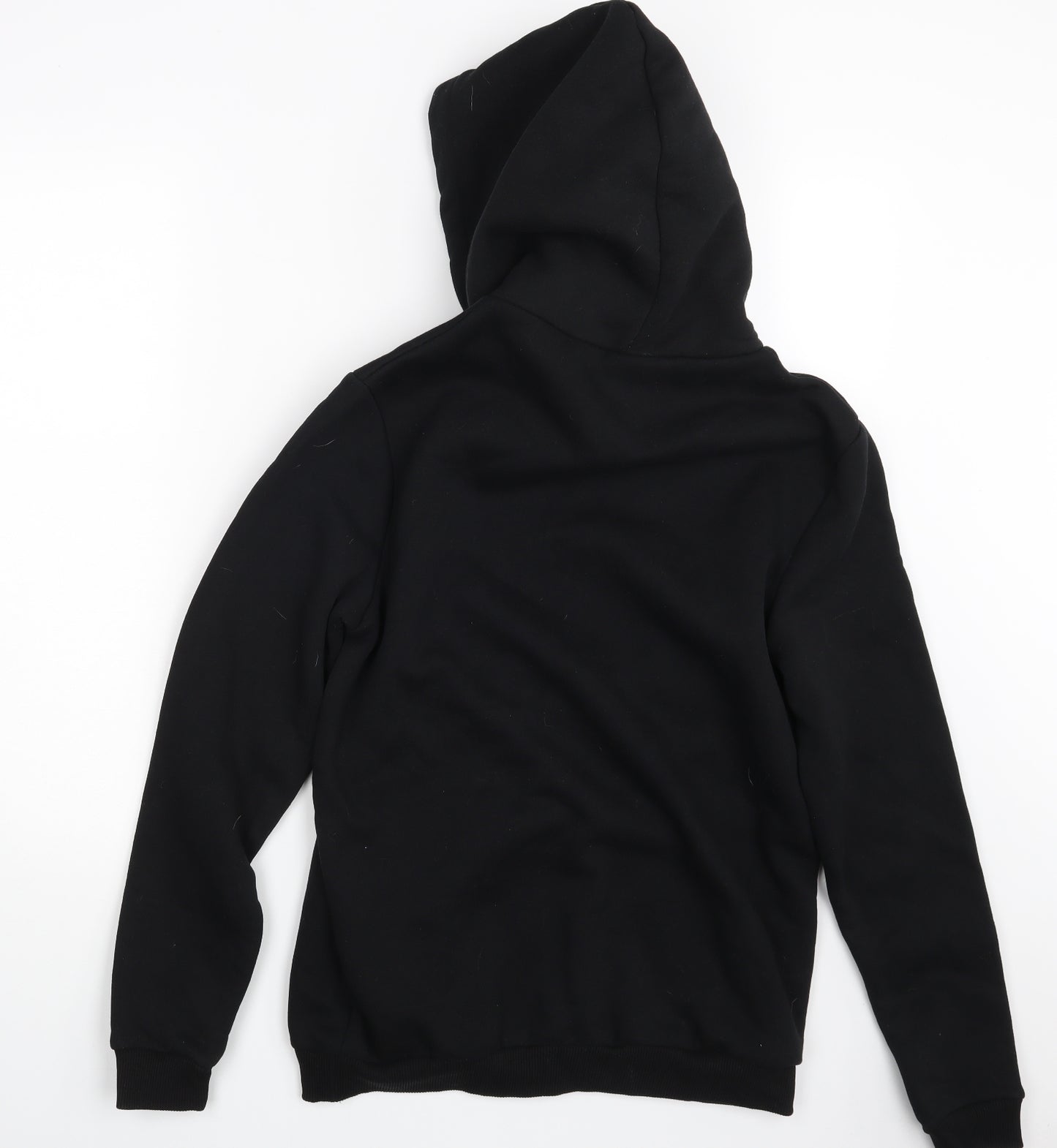 Boohoo Mens Black   Pullover Hoodie Size S