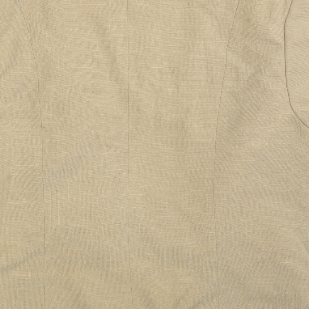 First Avenue Womens Beige   Jacket Blazer Size 16