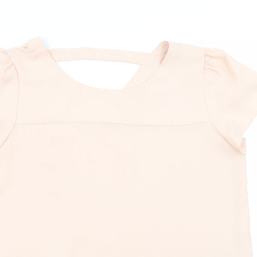 LOFT Womens Pink   Basic Blouse Size M