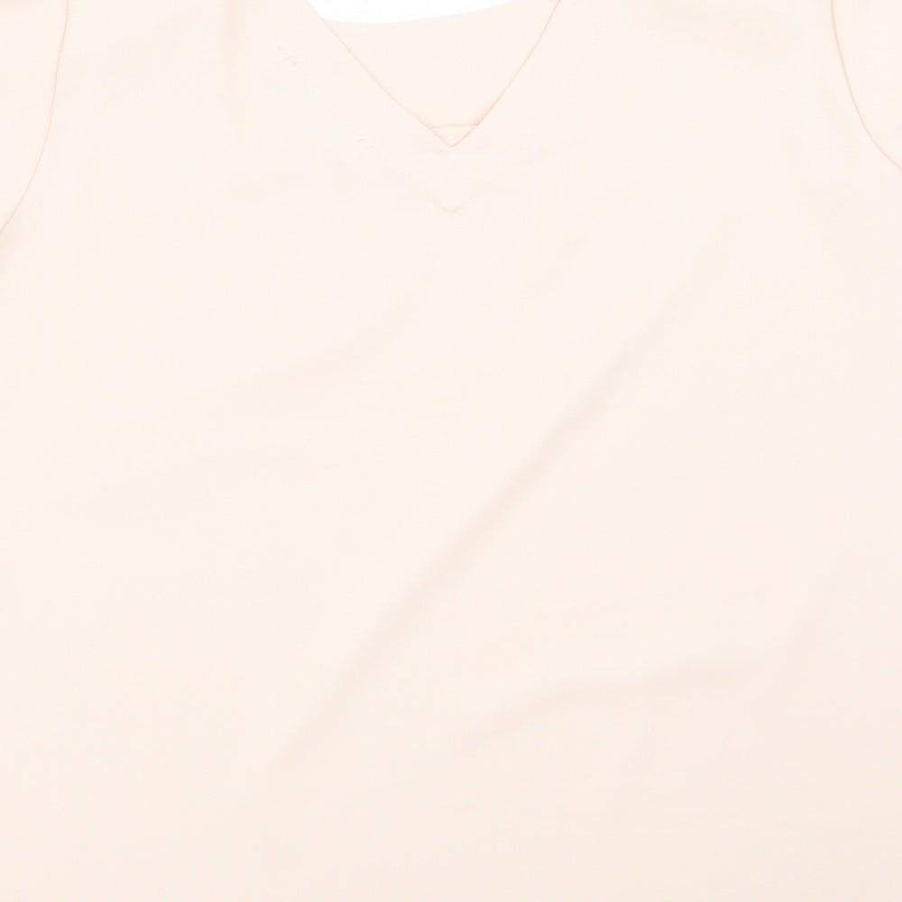 LOFT Womens Pink   Basic Blouse Size M