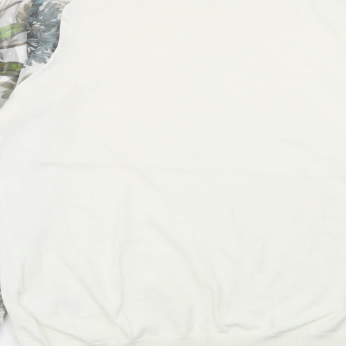 NEXT Womens Multicoloured Floral  Pullover Jumper Size 14