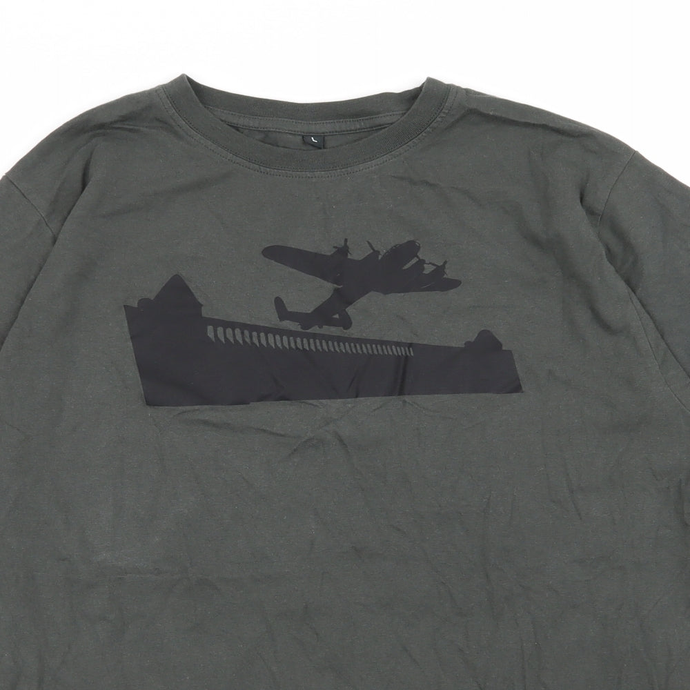 Continental Mens Green    T-Shirt Size L