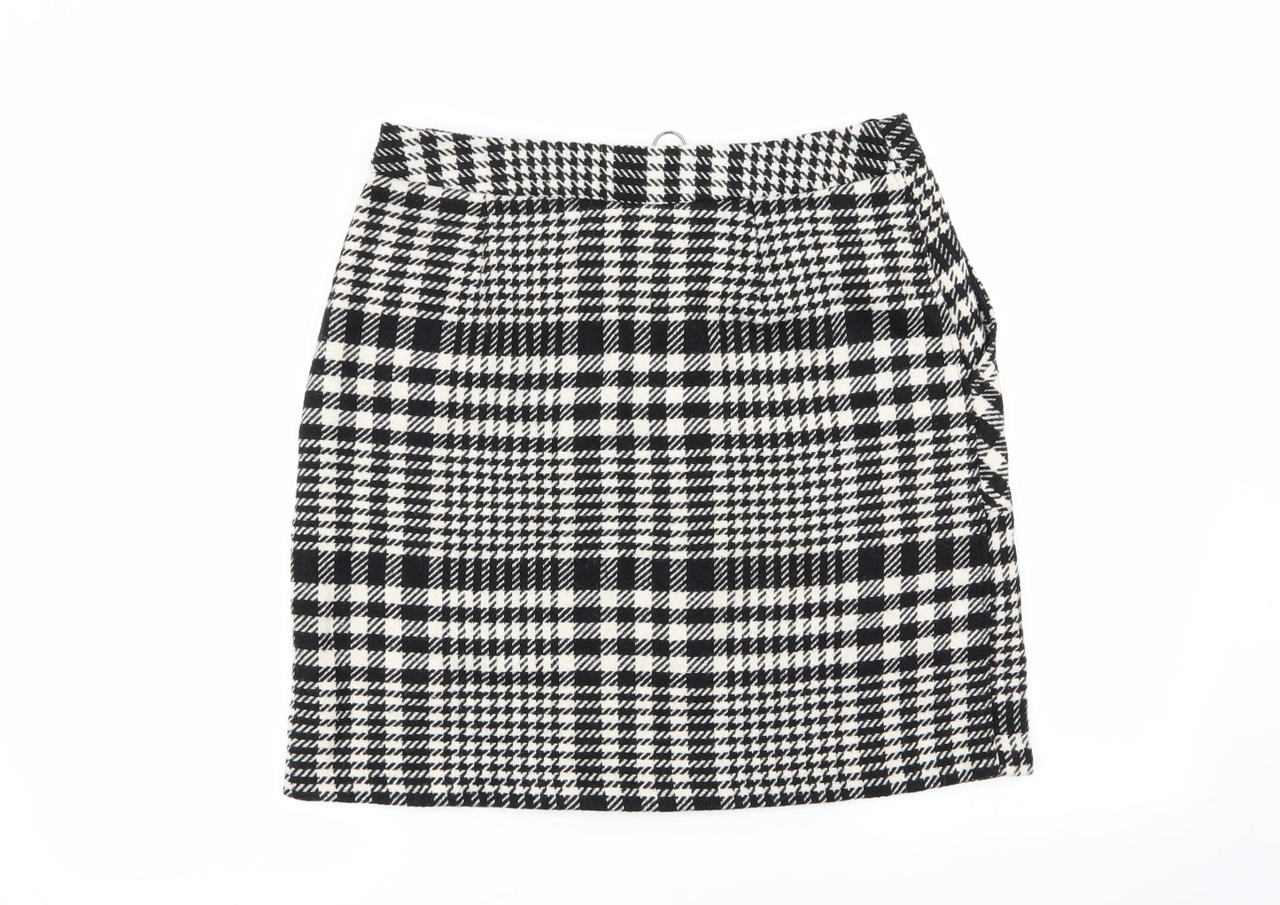 Papaya Womens Multicoloured Check  Mini Skirt Size 12