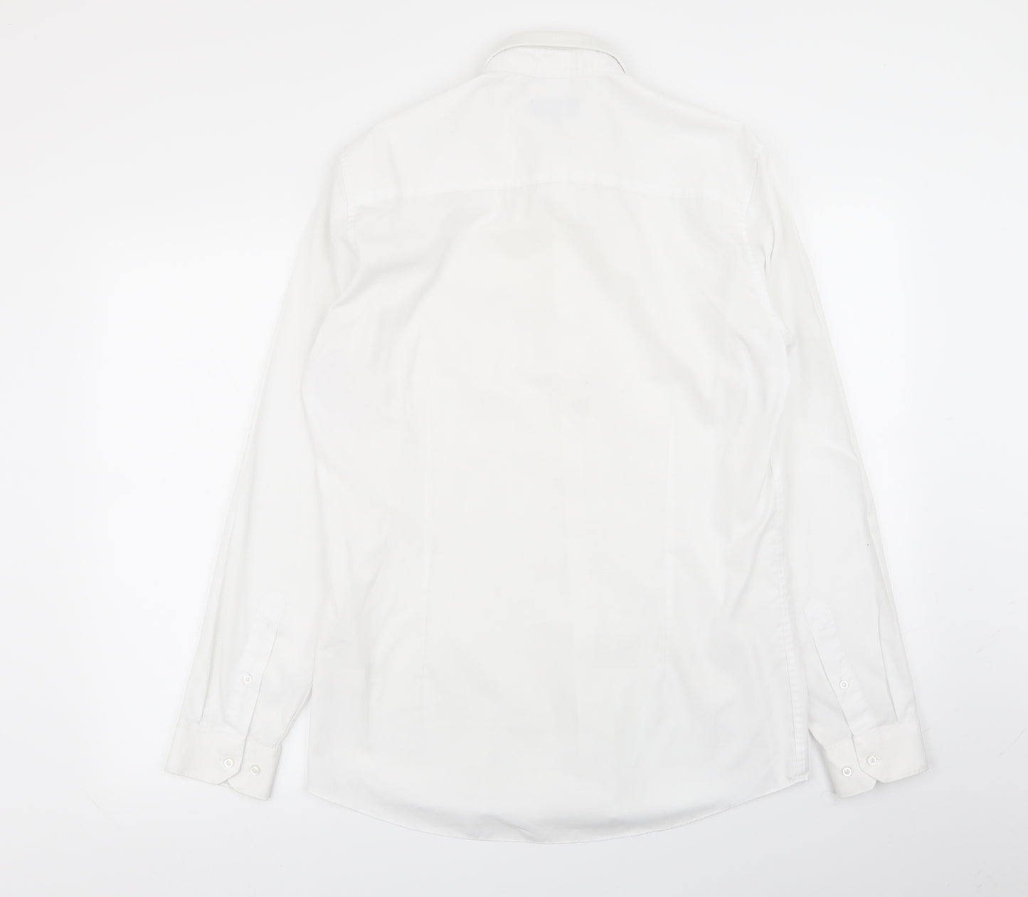 Taylor & Wright Mens White    Dress Shirt Size 15.5