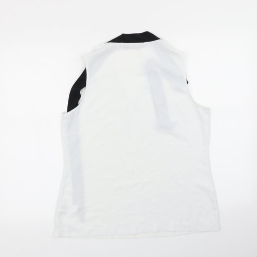 F&F Womens White   Basic Blouse Size 12