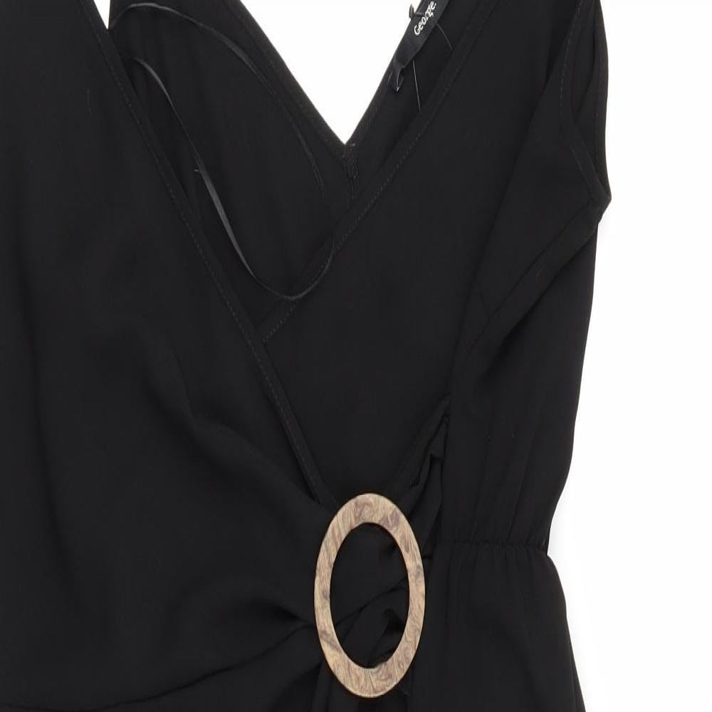 Asda George Womens Black   A-Line  Size 12