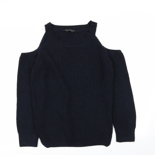 Dorothy Perkins Womens Blue   Pullover Jumper Size 12