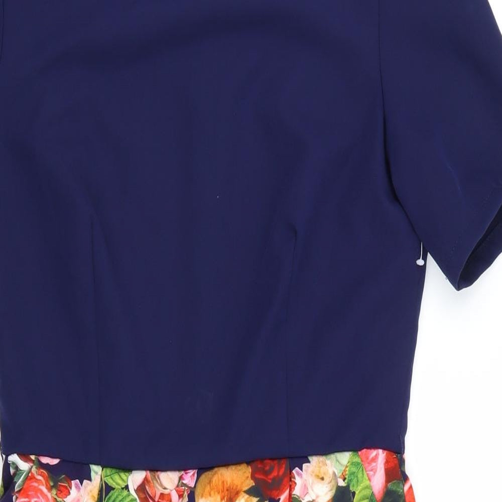 paper doll Womens Multicoloured Floral  A-Line  Size 12