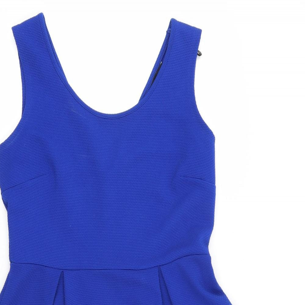 Dorothy Perkins Womens Blue   Fit & Flare  Size 12