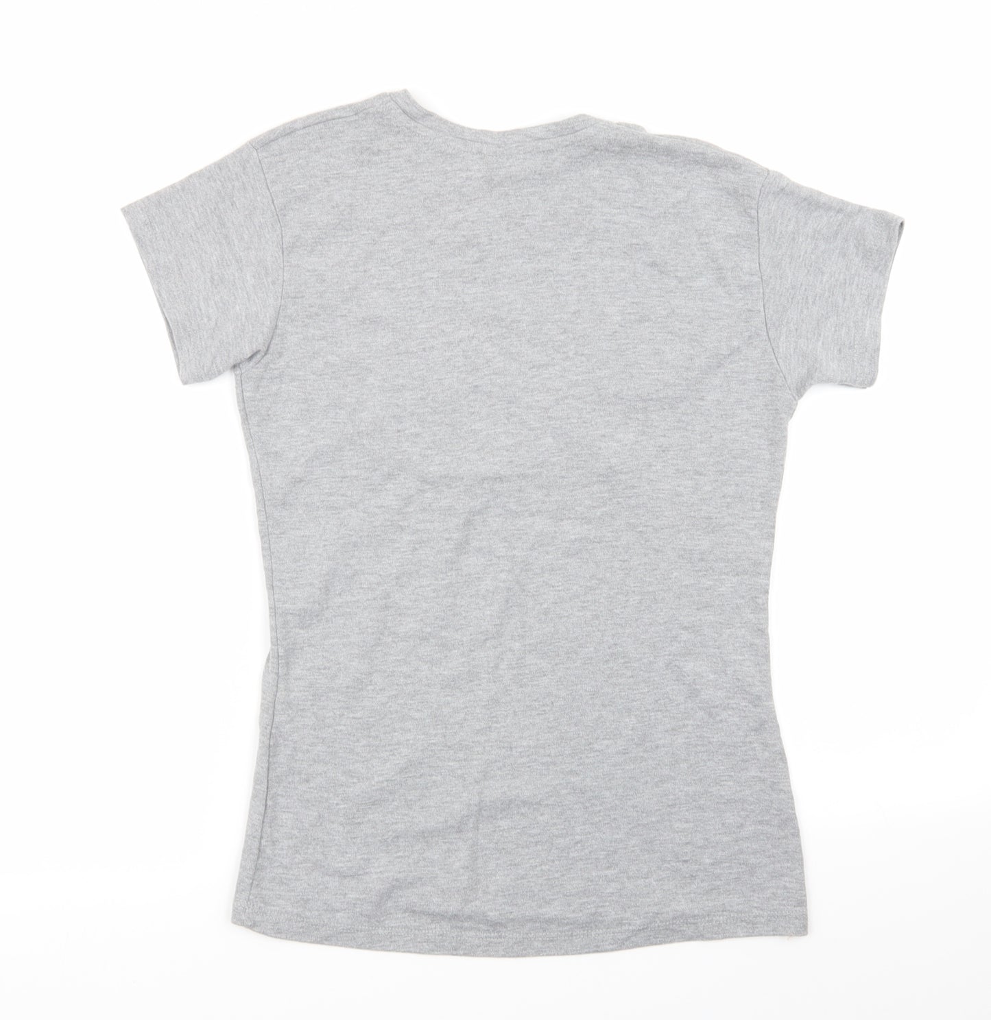 Jack Wills Womens Grey   Basic T-Shirt Size L