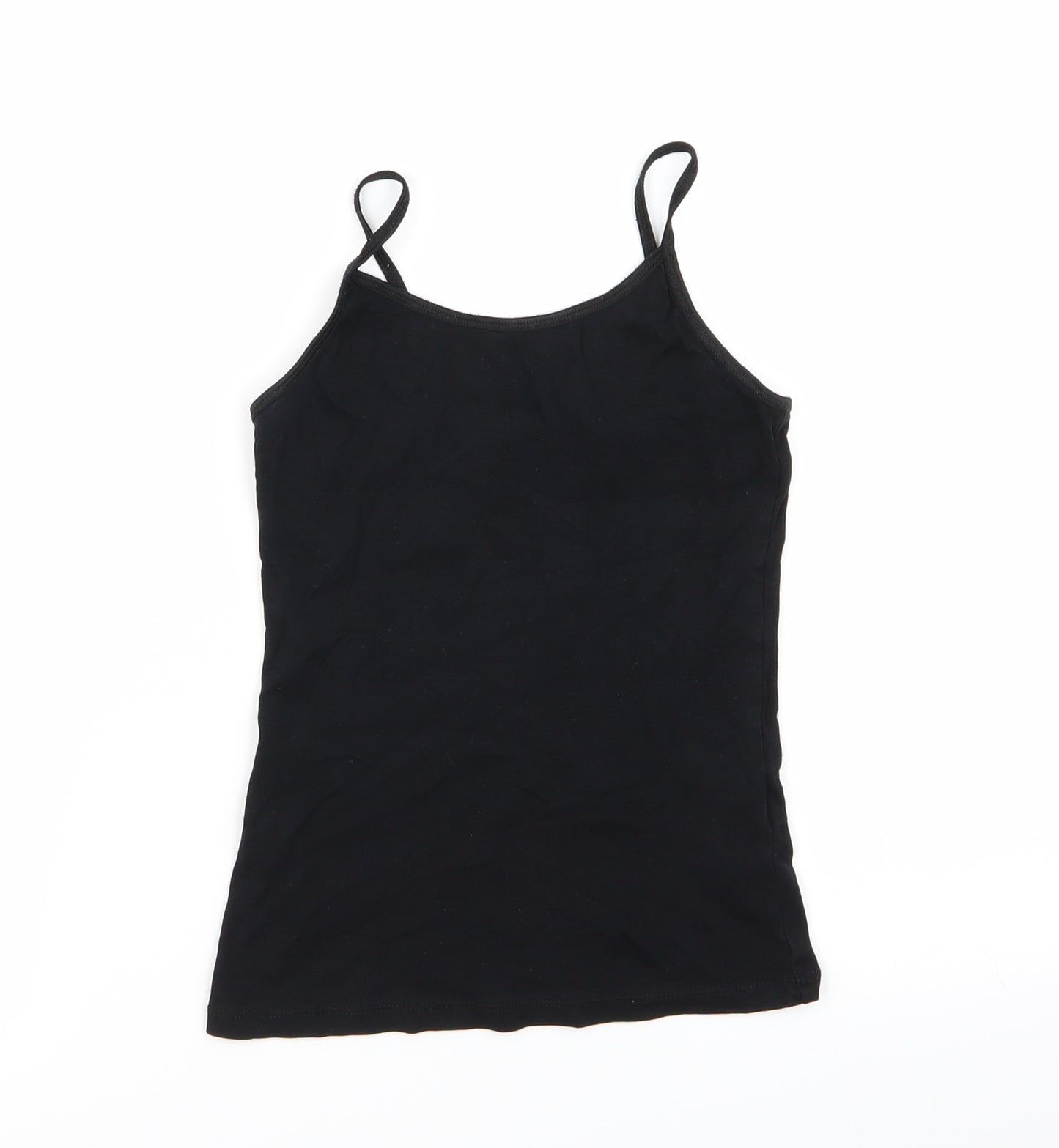 New Look Girls Black   Basic Tank Size 12-13 Years