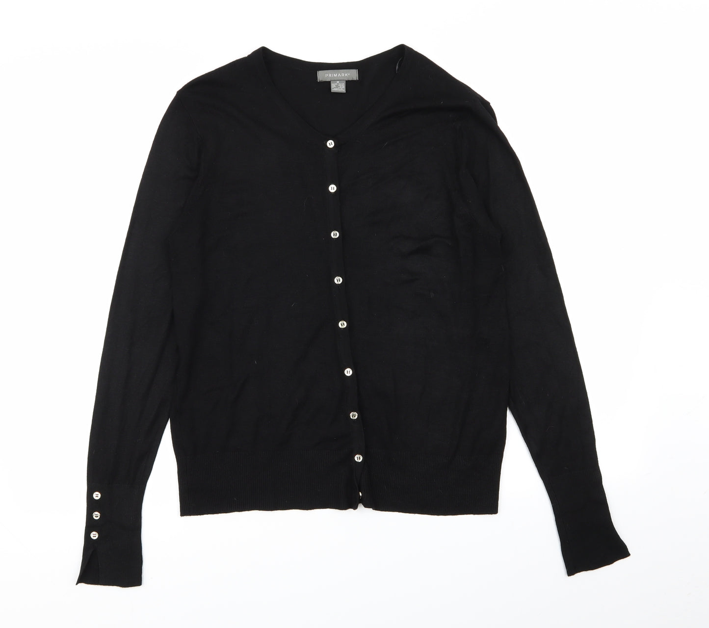 Primark Womens Black   Cardigan Jumper Size 12