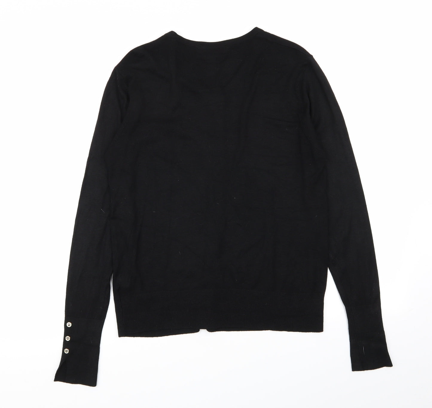 Primark Womens Black   Cardigan Jumper Size 12