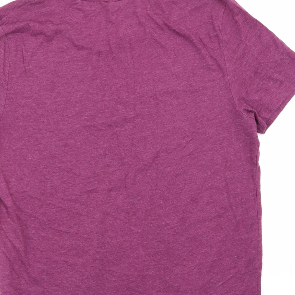 Topman Mens Purple    T-Shirt Size M