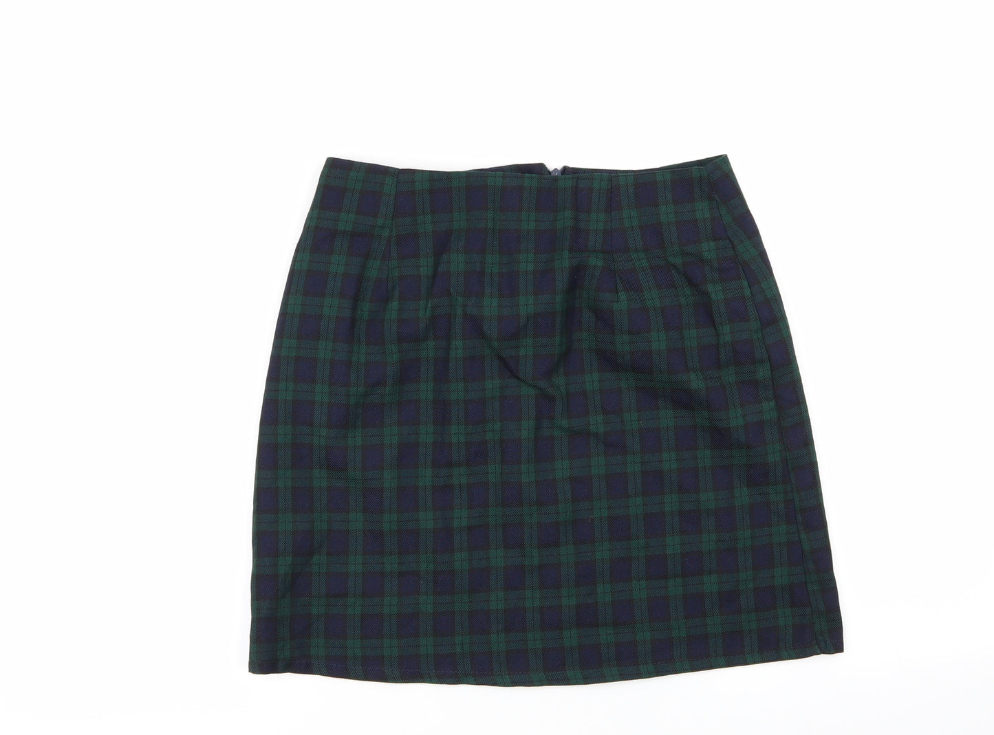 Nasty Gal Womens Multicoloured Check  Mini Skirt Size 8