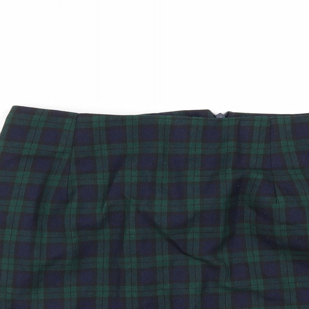 Nasty Gal Womens Multicoloured Check  Mini Skirt Size 8