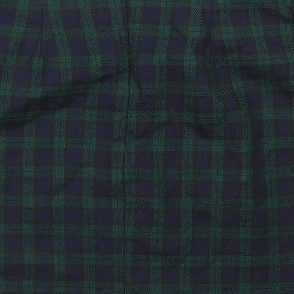 Nasty Gal Womens Multicoloured Check  Mini Skirt Size 8