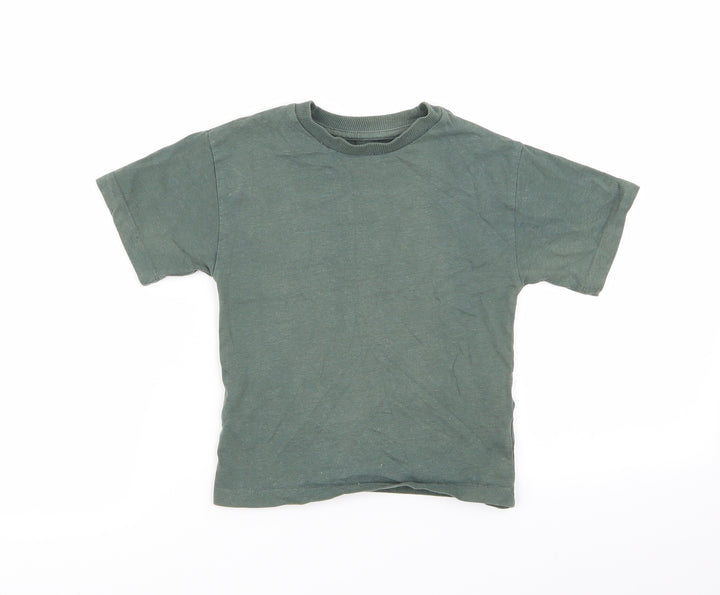 NEXT Boys Green Basic T-Shirt Size 3 Years