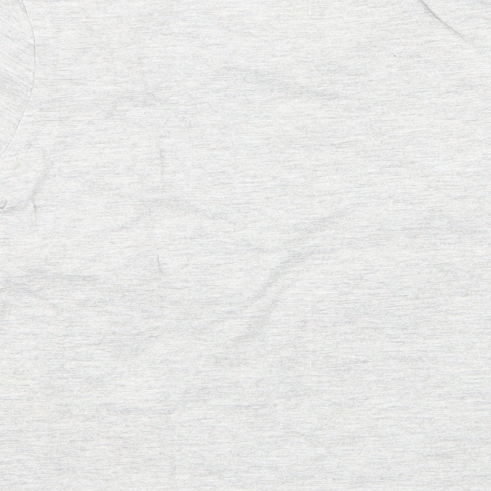 Asda George Boys Grey Animal Print  Basic T-Shirt Size 2-3 Years