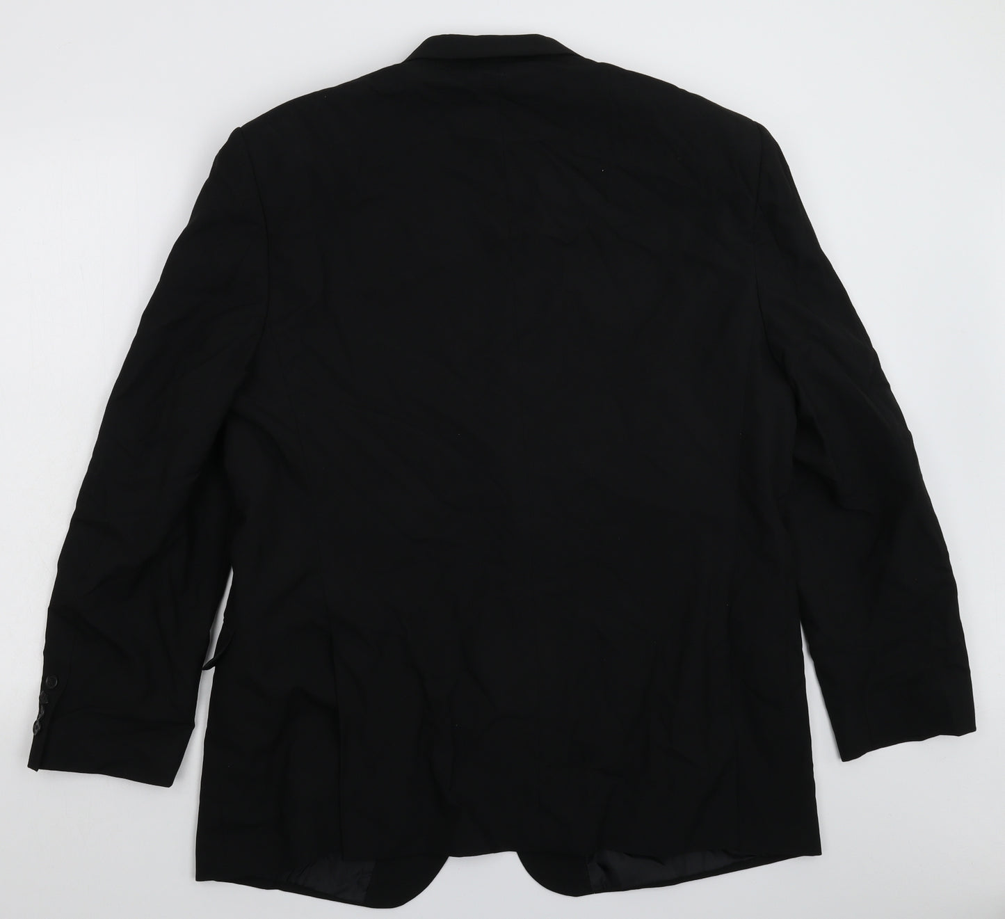 Marks and Spencer Mens Black   Jacket Suit Jacket Size 46