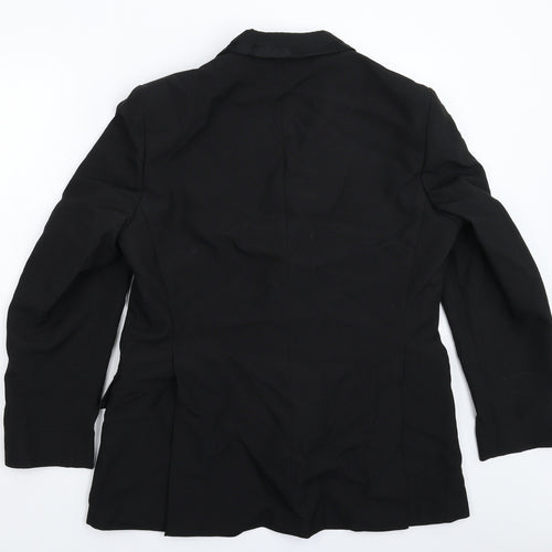 Sumrie Mens Black   Jacket Suit Jacket Size 40