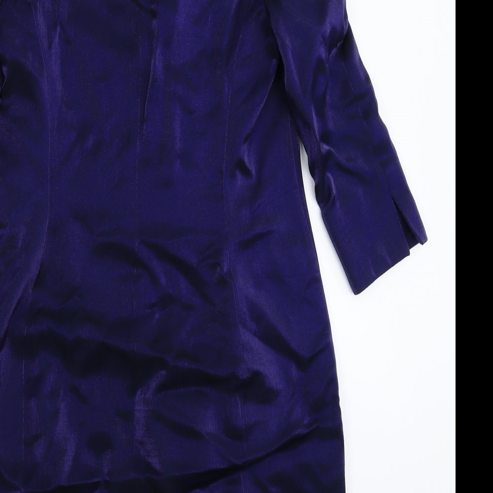 River Island Womens Purple   Jacket Coat Size 8