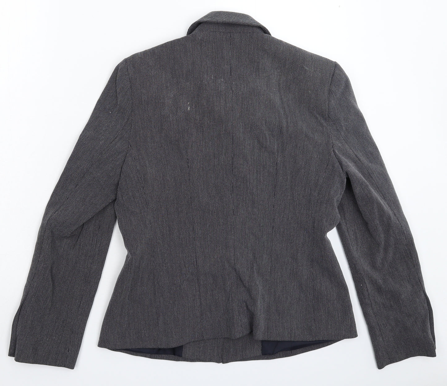 Preworn Womens Blue   Jacket Suit Jacket Size 12