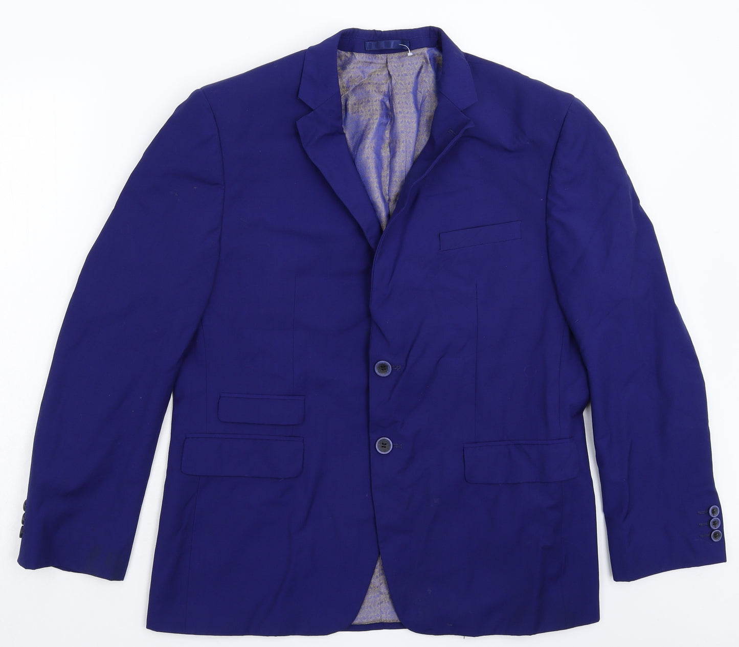 Greenwods Mens Blue   Jacket Suit Jacket Size 44