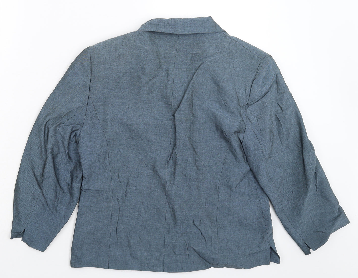 Hamells Womens Blue   Jacket Suit Jacket Size 12