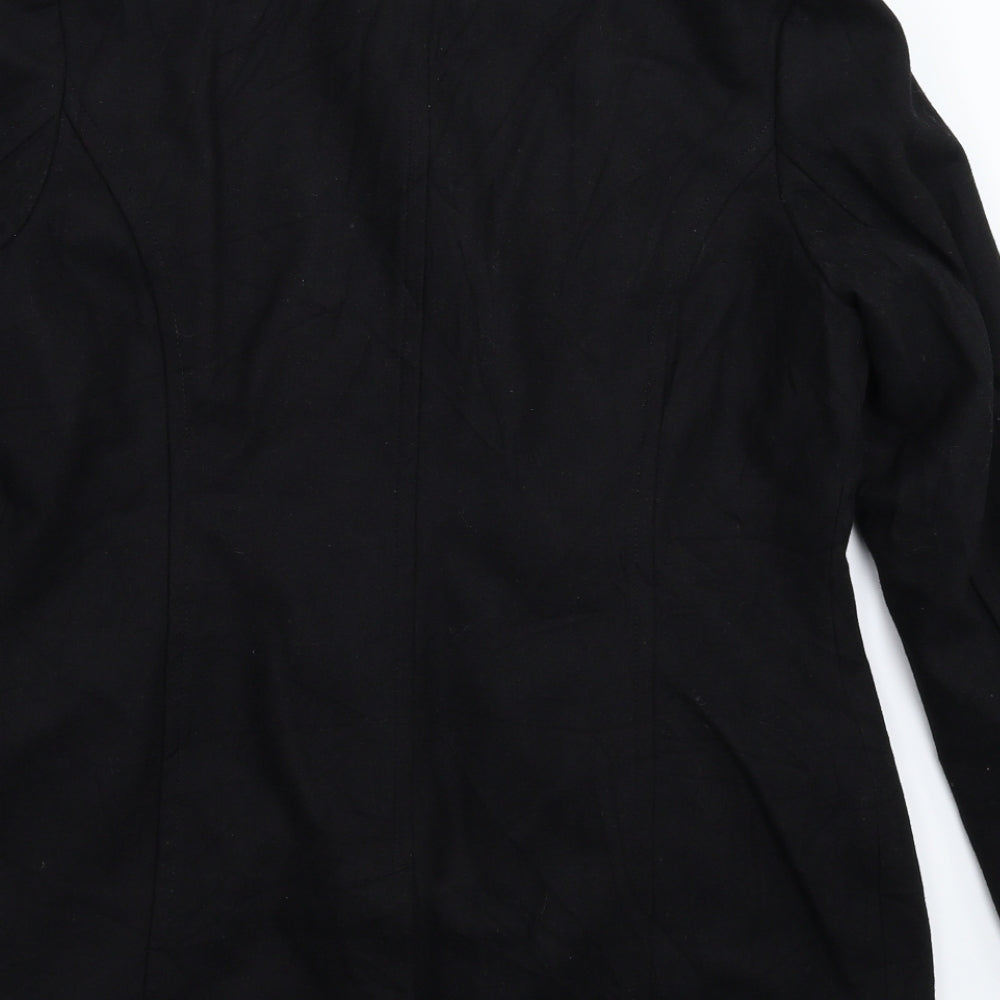 Atmosphere Womens Black   Pea Coat Coat Size 14