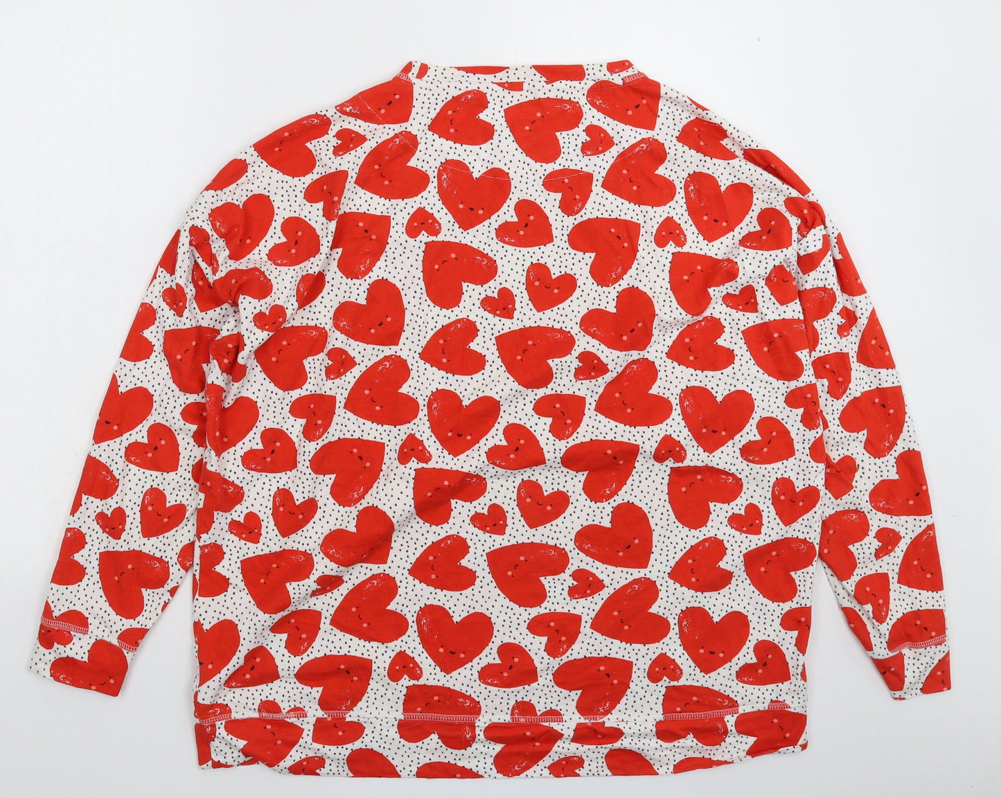 NEXT Womens Multicoloured Solid  Top Pyjama Top Size L  - Oversized