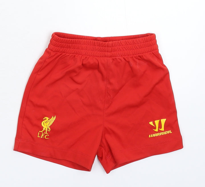Warrior Baby Red Cropped Trousers Size 9-12 Months - Shorts