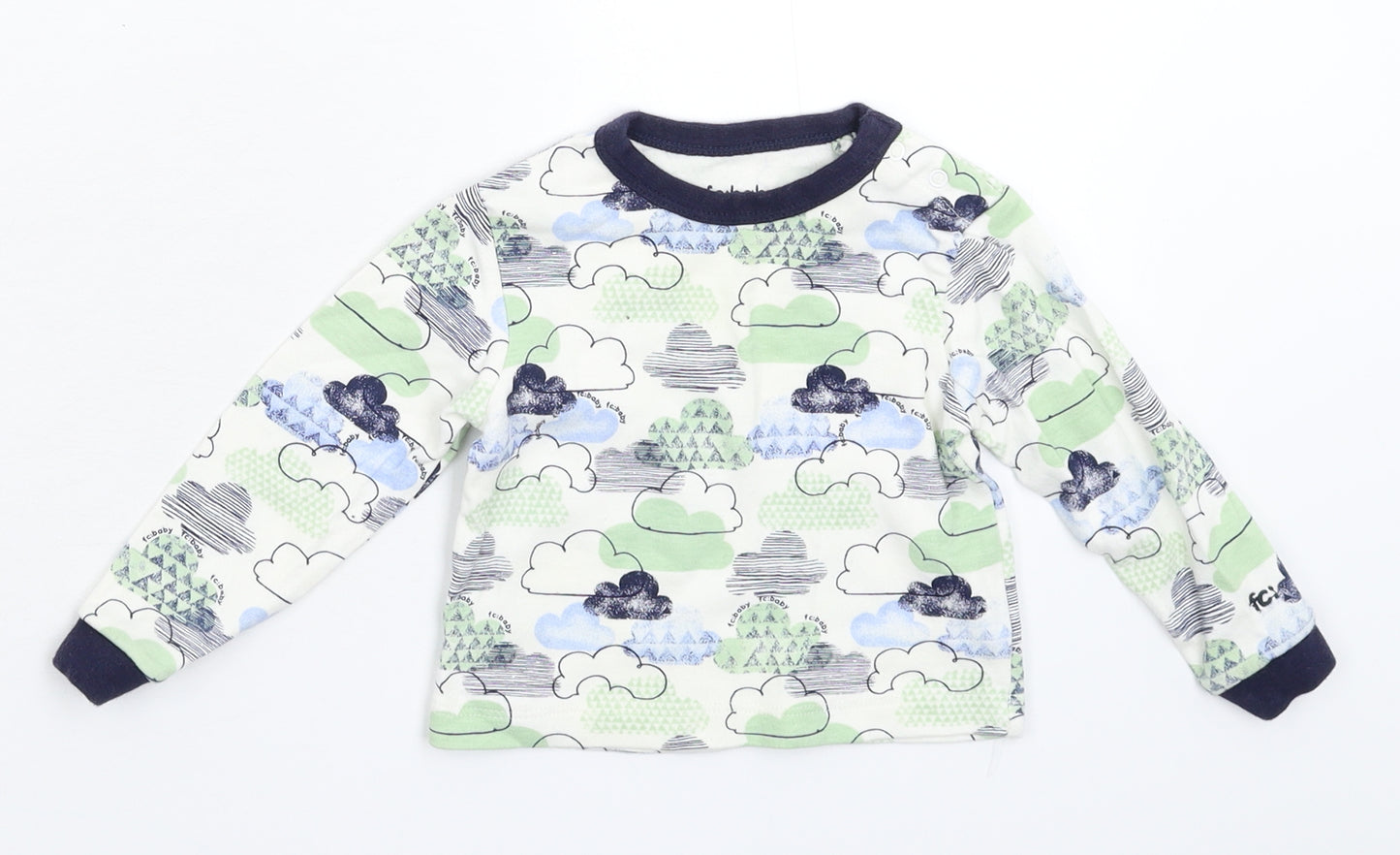 French Connection Baby White   Basic T-Shirt Size 3-6 Months