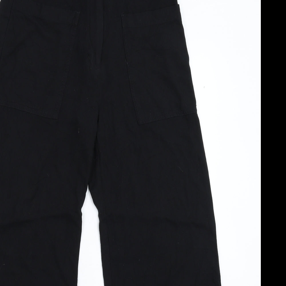 Marks and Spencer Womens Black   Trousers  Size 10 L27 in